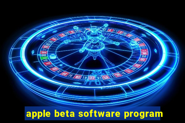 apple beta software program